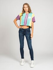 Guess T-Shirt Tie-Dye - W0FI1BR9XF0 - Многоцветный  loose fit W0FI1BR9XF0 цена и информация | Футболка женская | kaup24.ee