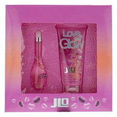 Komplekt Jennifer Lopez Love At First Glow: tualettvesi EDT naistele 30 ml + dušigeel 200 ml цена и информация | Jennifer Lopez Духи, косметика | kaup24.ee