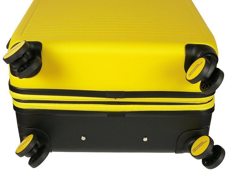 NATIONAL GEOGRAPHIC Pulse M keskmine kohver kollane 68x45,5x28 hind ja info | Kohvrid, reisikotid | kaup24.ee