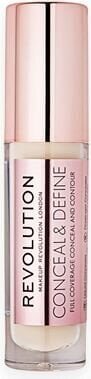 Vedel jumestuskreem Makeup Revolution London Conceal & Define 4 g, C1 hind ja info | Jumestuskreemid, puudrid | kaup24.ee