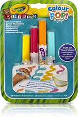 Crayola Color Pop kuiv pliiatsid, 4 värvi hind ja info | Kunstitarbed, voolimise tarvikud | kaup24.ee