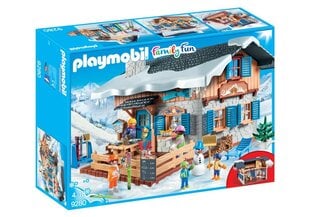 9280 PLAYMOBIL® Family Fun Suusakuurorti terrass цена и информация | Конструкторы и кубики | kaup24.ee