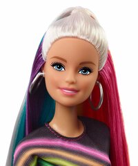 Кукла Barbie с яркими волосами, FXN96 цена и информация | MUST Металлическая бутылочка с Ярким рисунком (без BPA) (500ml) для мальчиков от 3+ лет Серая с Машинкой | kaup24.ee