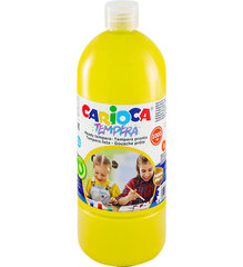 Guašš Carioca, 1000ml, kollane цена и информация | Принадлежности для рисования, лепки | kaup24.ee