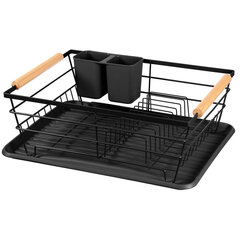 Поднос для посуды, черный цена и информация | Столовые и кухонные приборы | kaup24.ee