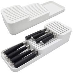 Бкладыш для ящика с блоком-органайзером для ножей, белый цена и информация | Ножи и аксессуары для них | kaup24.ee