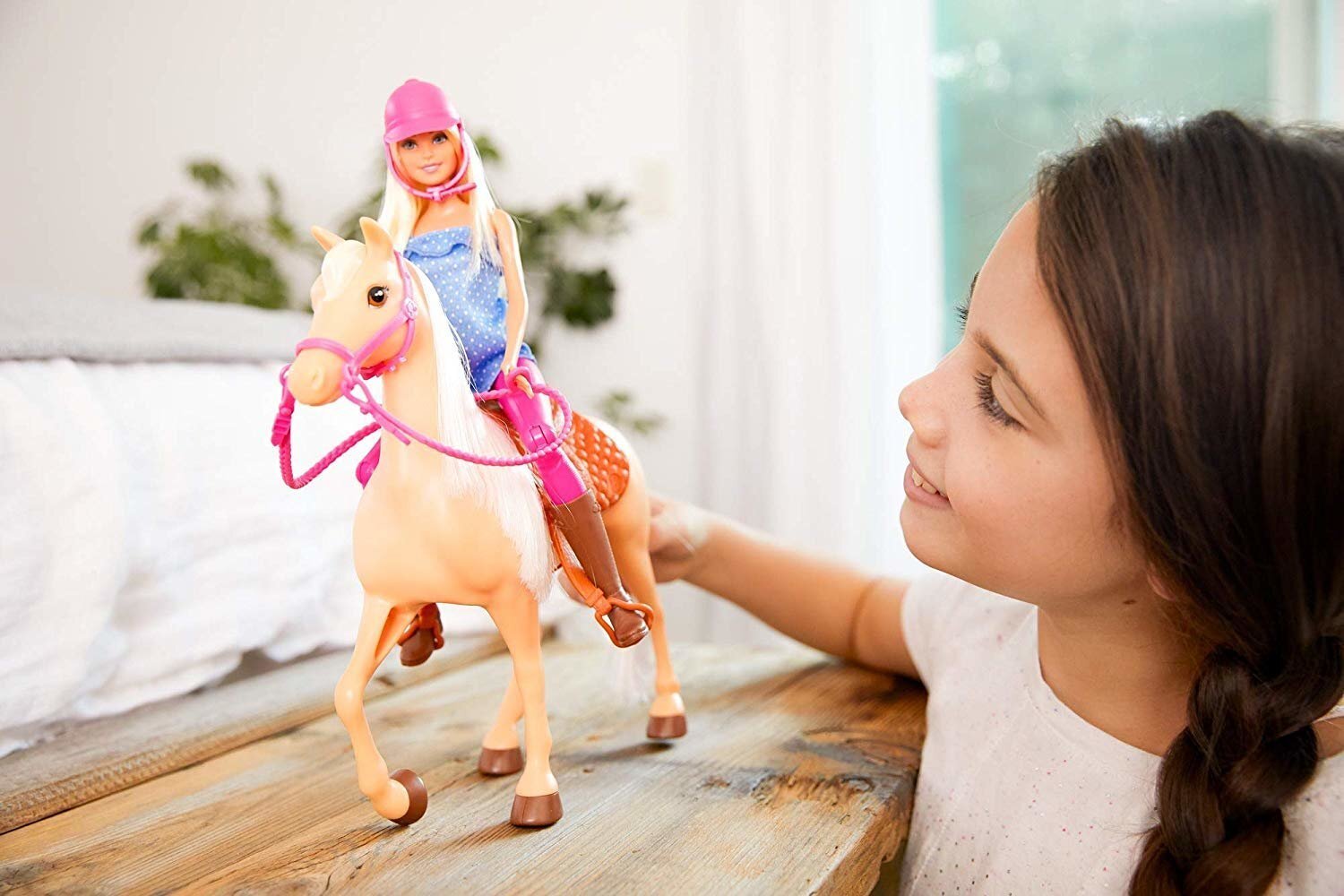 Nukk Barbie hobusega FXH13 цена и информация | Tüdrukute mänguasjad | kaup24.ee