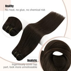 Накладные ворлосы Fshine, коричневые цена и информация | Аксессуары для волос | kaup24.ee