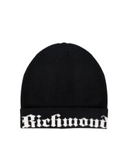 Müts John Richmond RMA22155HA, must цена и информация | Мужские шарфы, шапки, перчатки | kaup24.ee