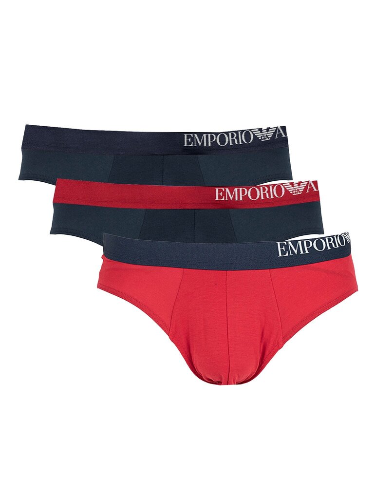 Lühikesed püksid meestele Emporio Armani 111734 2F728, erinevad värvid, 3 tk hind ja info | Meeste aluspesu | kaup24.ee