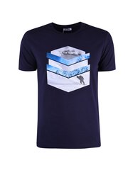 Bikkembergs T-Shirt - C 7 001 76 E 1951 - Синий  regular fit C 7 001 76 E 1951 цена и информация | Мужские футболки | kaup24.ee