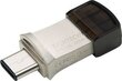 Flashdrive Transcend 64GB JetFlash 890, Silver Plating USB 3.1 Type C цена и информация | Mälupulgad | kaup24.ee