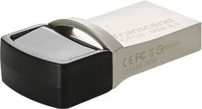 Flashdrive Transcend 64GB JetFlash 890, Silver Plating USB 3.1 Type C цена и информация | USB накопители | kaup24.ee