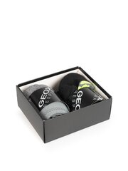 Geox Skarpetki 2-Pack - M9465A TS022 | Man socks - ЧерныйЖелтыйСерый M9465A TS022 | Man socks цена и информация | Мужские носки | kaup24.ee
