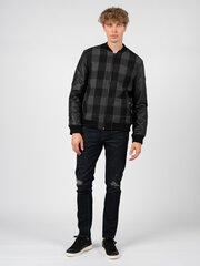 Guess Куртка Andy Bomber - M0BL19WDLY0 - ЧерныйСерыйГрафит  regular fit M0BL19WDLY0 цена и информация | Мужские куртки | kaup24.ee