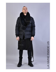 La Haine Inside Us Куртка LM032 - A23073PLM032 - Черный  loose fit A23073PLM032 цена и информация | Мужские куртки | kaup24.ee