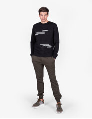 Les Hommes Толстовка с капюшоном - LJH202-757P | Sweatshirt - Черный  regular fit LJH202-757P | Sweatshirt цена и информация | Мужские толстовки | kaup24.ee