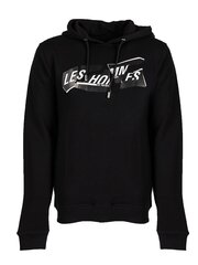 Les Hommes Толстовка с капюшоном - LLH451-758P | Hooded Sweater - Черный  regular fit LLH451-758P | Hooded Sweater цена и информация | Мужские толстовки | kaup24.ee
