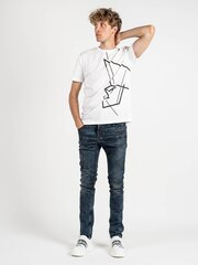 Les Hommes Джинсы - LKD320 512U | 5 Pocket Slim Fit Jeans - Синий  slim fit LKD320 512U | 5 Pocket Slim Fit Jeans цена и информация | Мужские джинсы | kaup24.ee