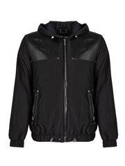 Les Hommes Куртка Windbreaker - LLO311-250L |  Windbreaker Jacket - Черный  regular fit LLO311-250L |  Windbreaker Jacket цена и информация | Мужские куртки | kaup24.ee