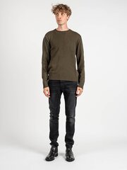 Les Hommes Свитер - LKK112-603A | Jumper with Nylon - ХакиВоенный Зеленый  regular fit LKK112-603A | Jumper with Nylon цена и информация | Мужские толстовки | kaup24.ee