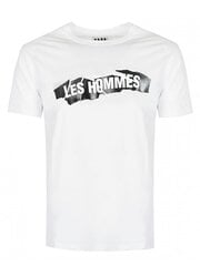T-särk meestele Les Homme LKT200-703P, valge hind ja info | Meeste T-särgid | kaup24.ee