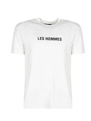 Les Hommes T-shirt - LF224302-0700-1009 | Grafic Print - Белый  regular fit LF224302-0700-1009 | Grafic Print цена и информация | Мужские футболки | kaup24.ee