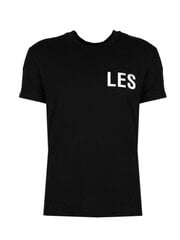 Les Hommes T-shirt - LF224301-0700-9001 | Grafic Print - Черный  regular fit LF224301-0700-9001 | Grafic Print цена и информация | Мужские футболки | kaup24.ee