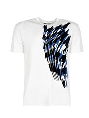 Les Hommes T-shirt - LF224306-0700-1007 | Grafic Print - Белый  regular fit LF224306-0700-1007 | Grafic Print цена и информация | Мужские футболки | kaup24.ee