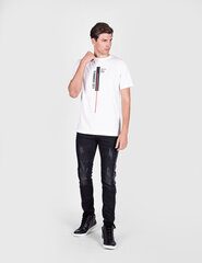 Les Hommes T-shirt Vertical Line - LJT201 700P | Vertical Line - Белый  regular fit LJT201 700P | Vertical Line цена и информация | Мужские футболки | kaup24.ee