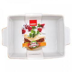 Banquet keraamiline küpsetusplaat, 33x21 cm hind ja info | Ahjuvormid ja küpsetustarvikud | kaup24.ee