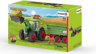 Traktor tarvikutega Schleich hind ja info | Poiste mänguasjad | kaup24.ee