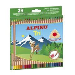 Карандаши цветные Alpino Pri, 24 цвета цена и информация | Принадлежности для рисования, лепки | kaup24.ee