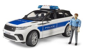 Полицейский внедорожник с фигуркой Bruder Range Rover Velar цена и информация | Игрушки для мальчиков | kaup24.ee