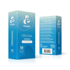 Презервативы EasyGlide Original Condoms, 10 шт. цена и информация | Презервативы | kaup24.ee