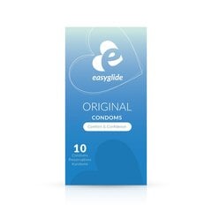 Презервативы EasyGlide Original Condoms, 10 шт. цена и информация | Презервативы | kaup24.ee