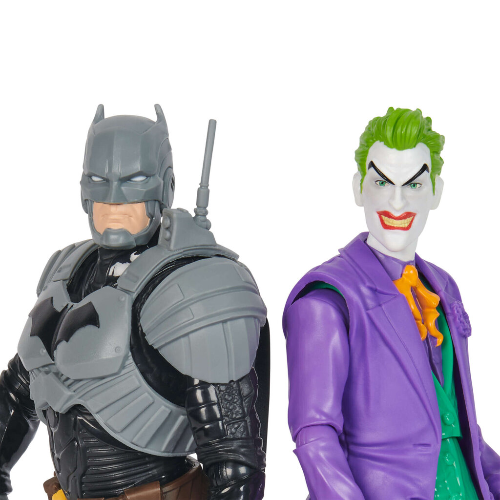 Suur 2-in-1 DC Comics Batman vs. Joker 30 cm figuuride ja tarvikute komplekt hind ja info | Poiste mänguasjad | kaup24.ee