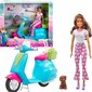 Nukk Barbie Holiday fun rolleril + tarvikud hind ja info | Tüdrukute mänguasjad | kaup24.ee