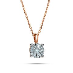 Kuldripats teemantidega naistele 0012835900060 hind ja info | Kaelakeed | kaup24.ee