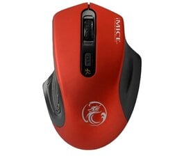 Juhtmevaba vaikne hiir, punane. hind ja info | litelife Arvutid ja IT- tehnika | kaup24.ee