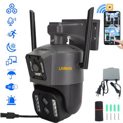 Бинокулярная охранная камера 4М для наружного наблюдения LIVMAN WQJ816S-PW-4-10X цена и информация | Камеры видеонаблюдения | kaup24.ee
