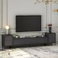 TV-alus Asir, 180x45,2x35 cm, hall hind ja info | TV alused | kaup24.ee