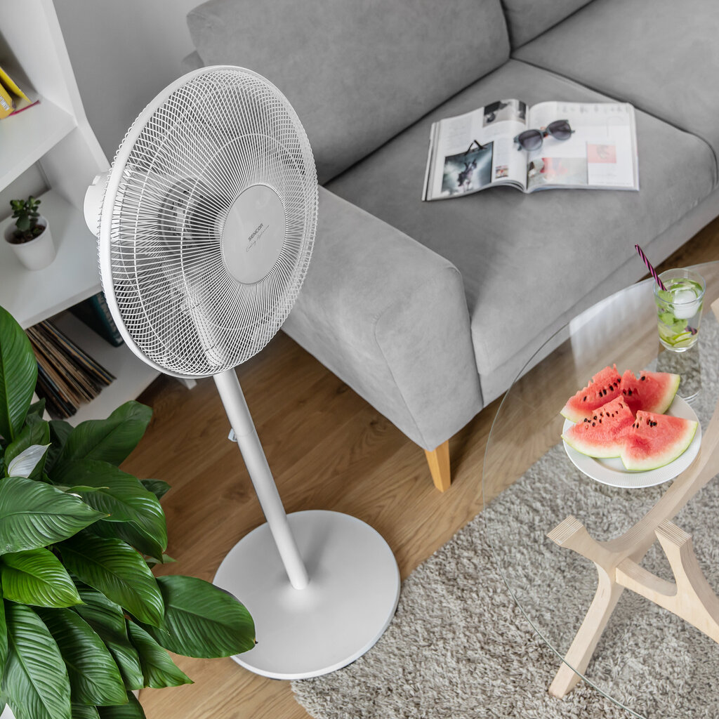 Kahjustatud pakendiga toode. Ventilaator Sencor SFN 4060WH 50W, valge цена и информация | Sanitaartehnika kahjustatud pakendis | kaup24.ee