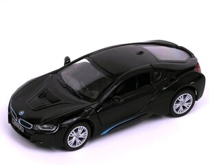 Mudelauto Rastar BMW I8, must цена и информация | Игрушки для мальчиков | kaup24.ee