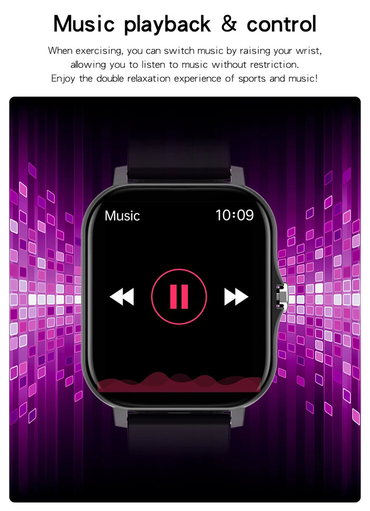 Livman Y13 Black цена и информация | Nutikellad (smartwatch) | kaup24.ee