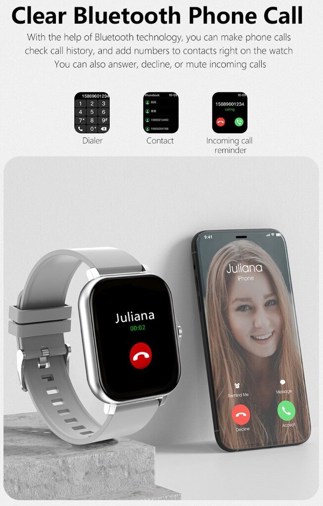 Nutikell LIVMAN Y13 hind ja info | Nutikellad (smartwatch) | kaup24.ee