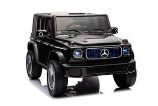 Mercedes EQG 4x4 elektriline ühekohaline džiip, must цена и информация | Электромобили для детей | kaup24.ee