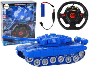 Kaugjuhitav sõjaline tank, sinine hind ja info | Arendavad mänguasjad | kaup24.ee