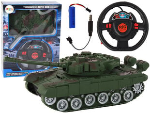 Kaugjuhitav militaartank, roheline hind ja info | Arendavad mänguasjad | kaup24.ee