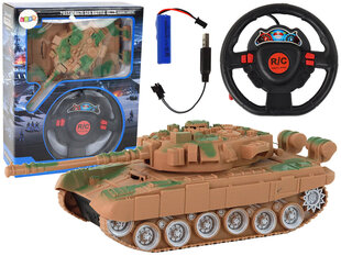 Kaugjuhitav sõjaväe tank, pruun hind ja info | Arendavad mänguasjad | kaup24.ee